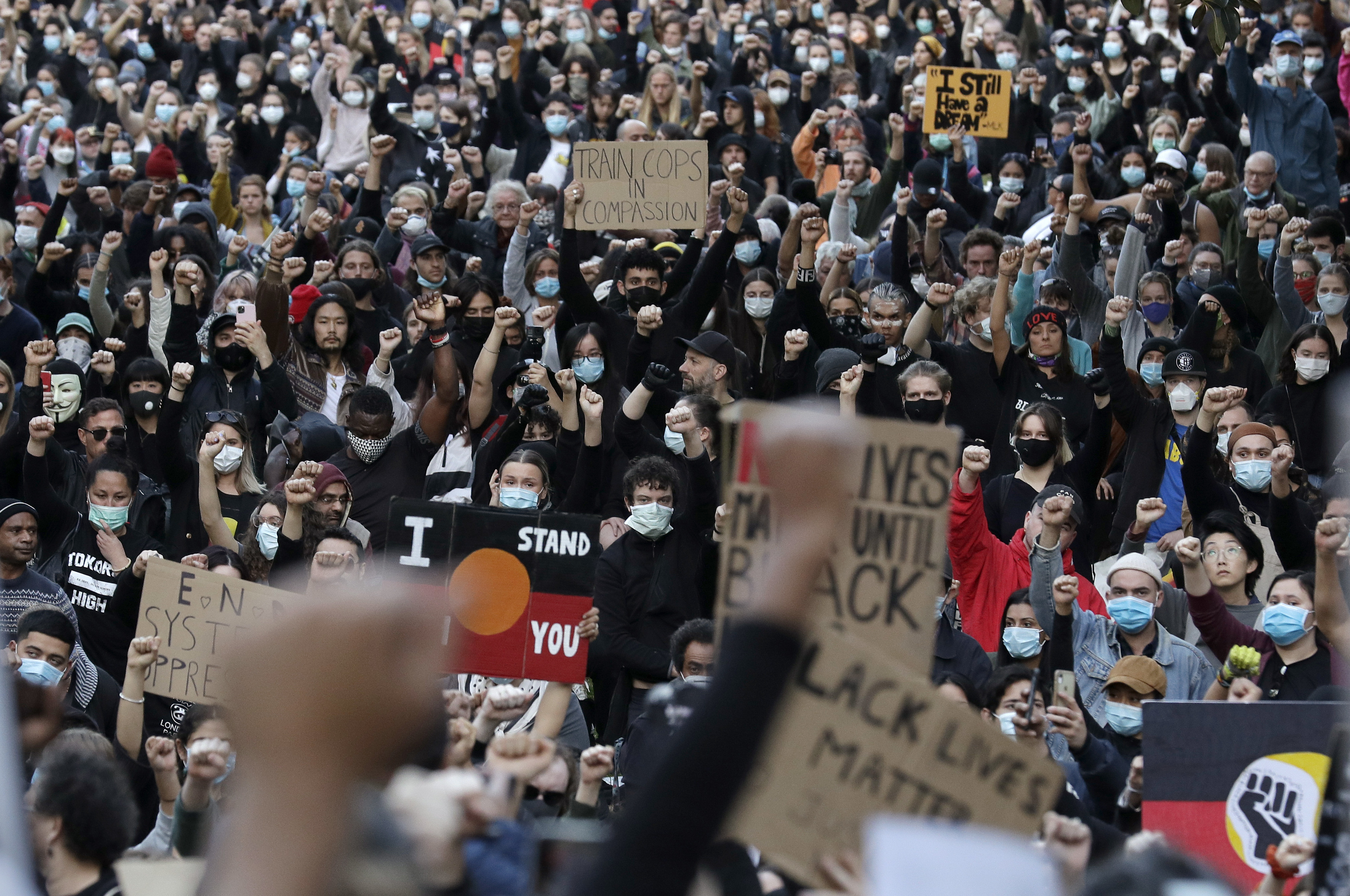 Black Lives Matter protests in Australia, Asia and Europe