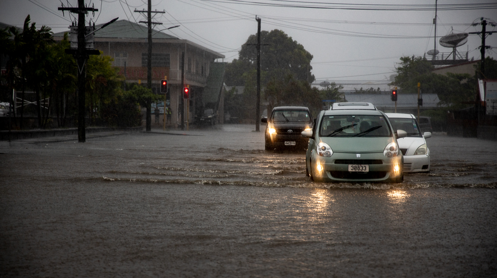 Floods exacerbated by climate change