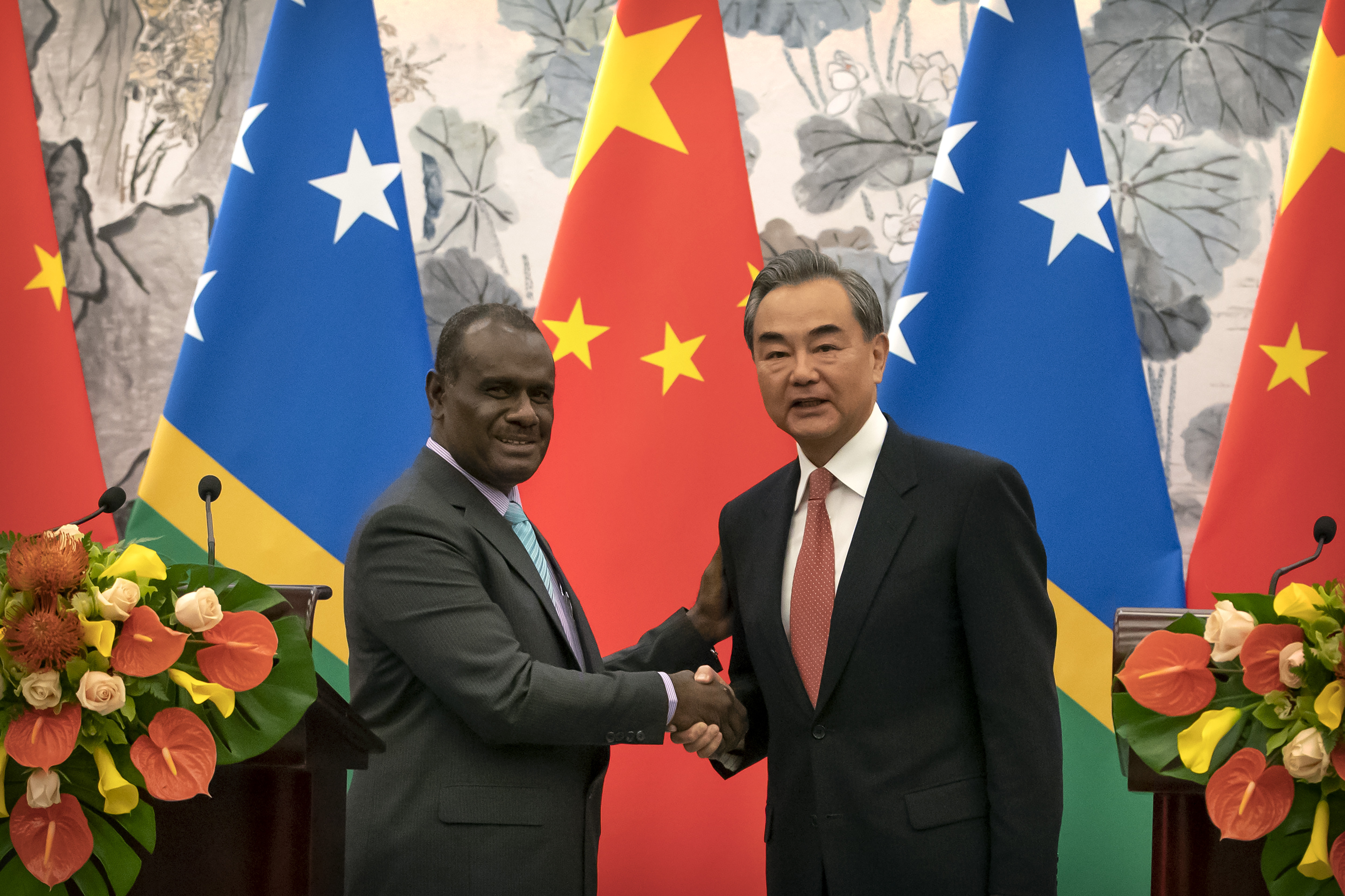 Solomon Islands forms ties with China after Taiwan break