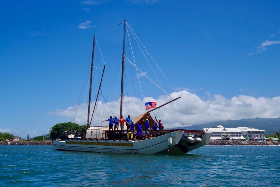 Gaualofa returns after seven-week voyage 
