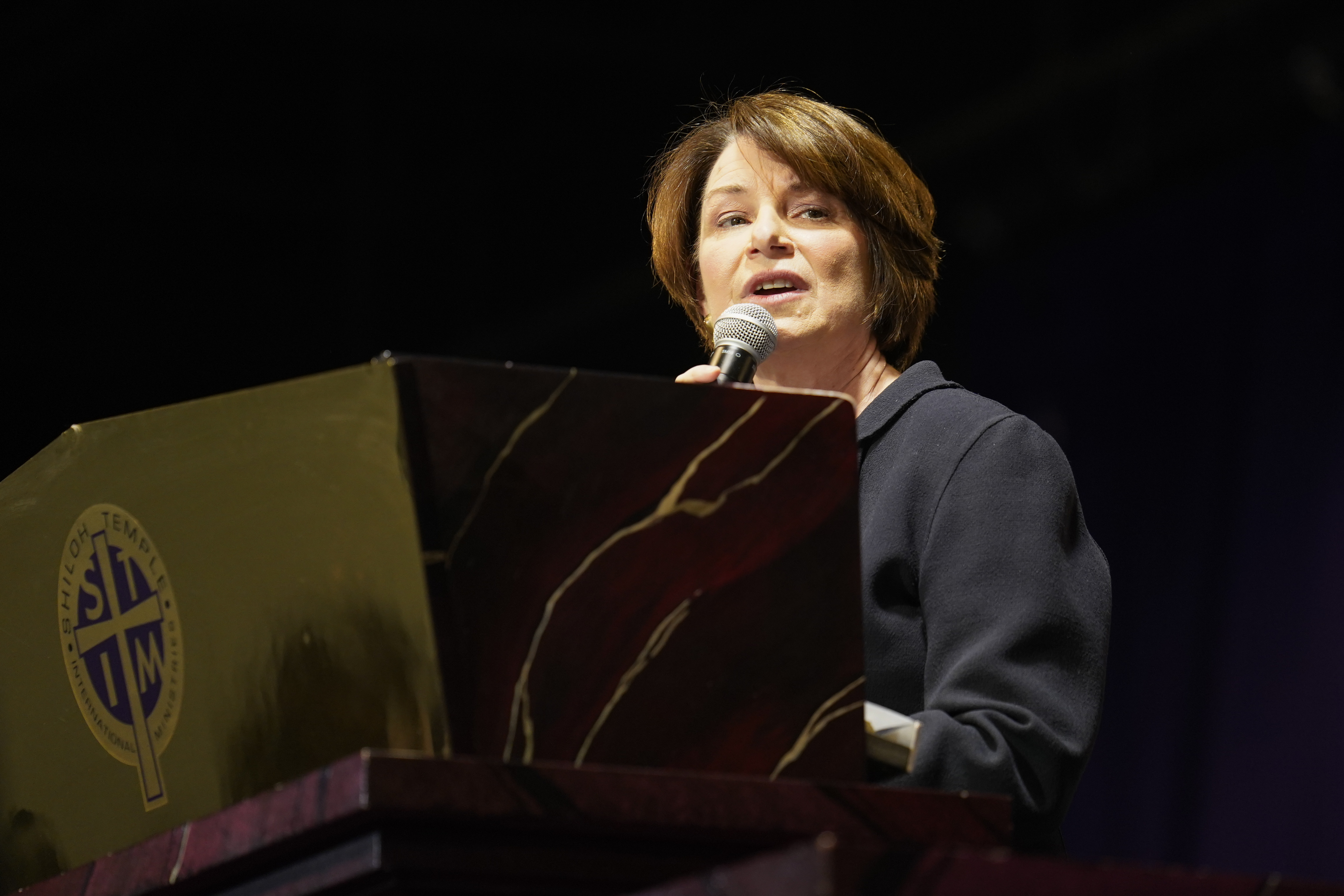 Latest: Klobuchar seeks 'true justice' for Black Americans