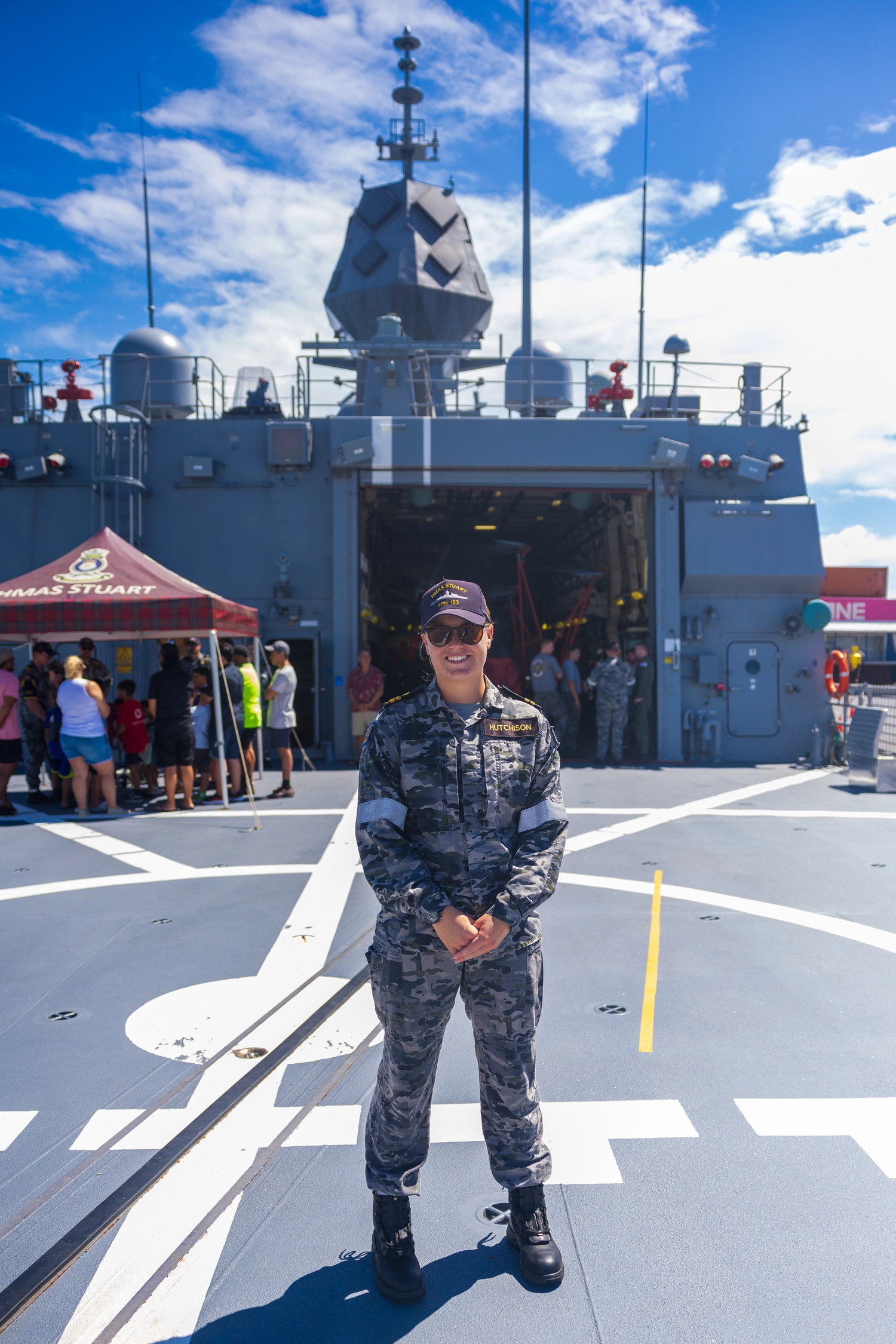 Lt Hutchison - Officer of the Watch