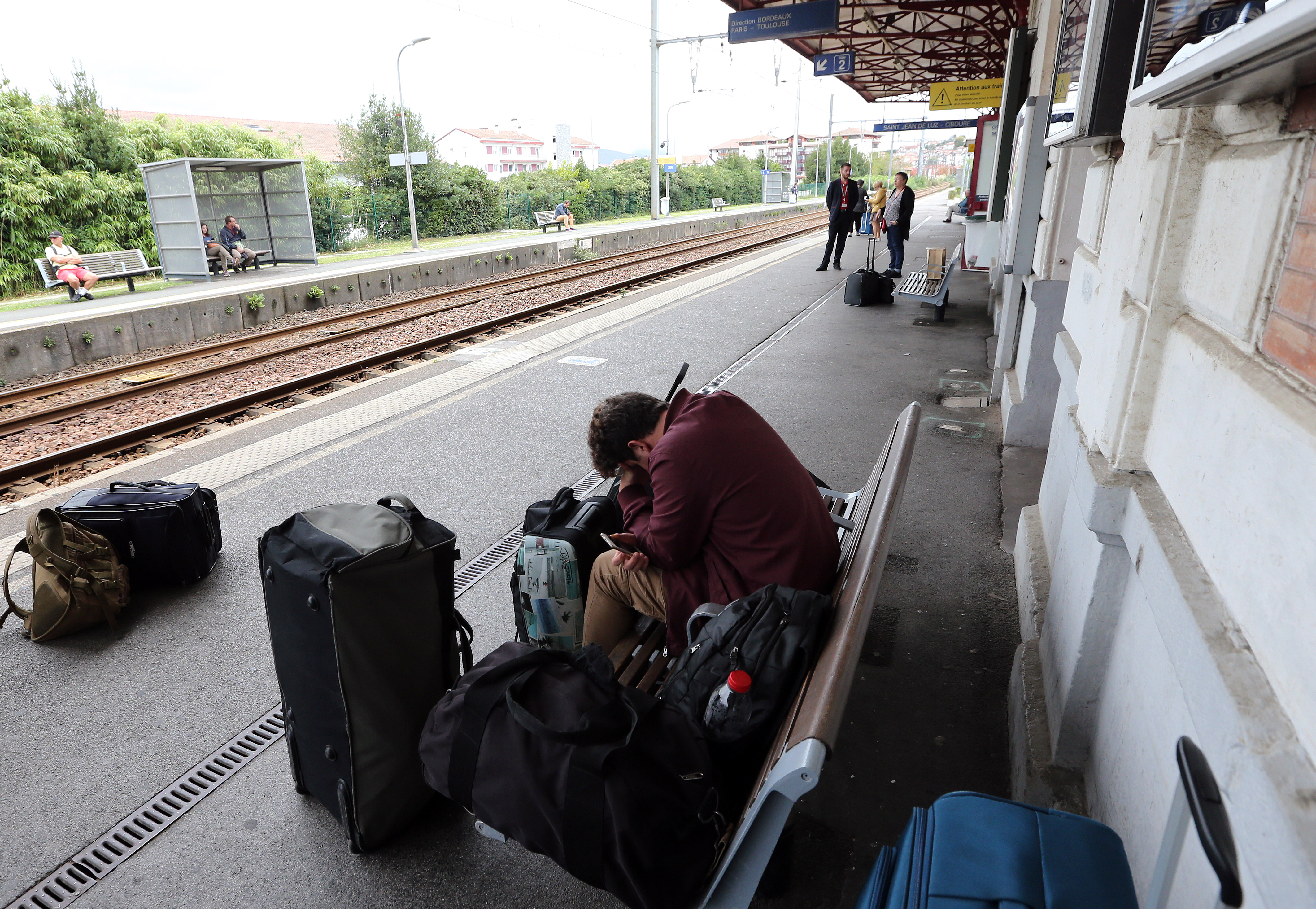 French rail routes disrupted by strike over train security
