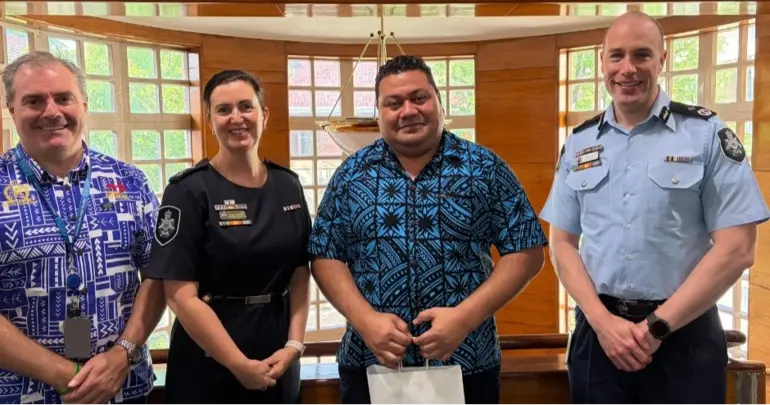 Leiataua tours Australian police facilities