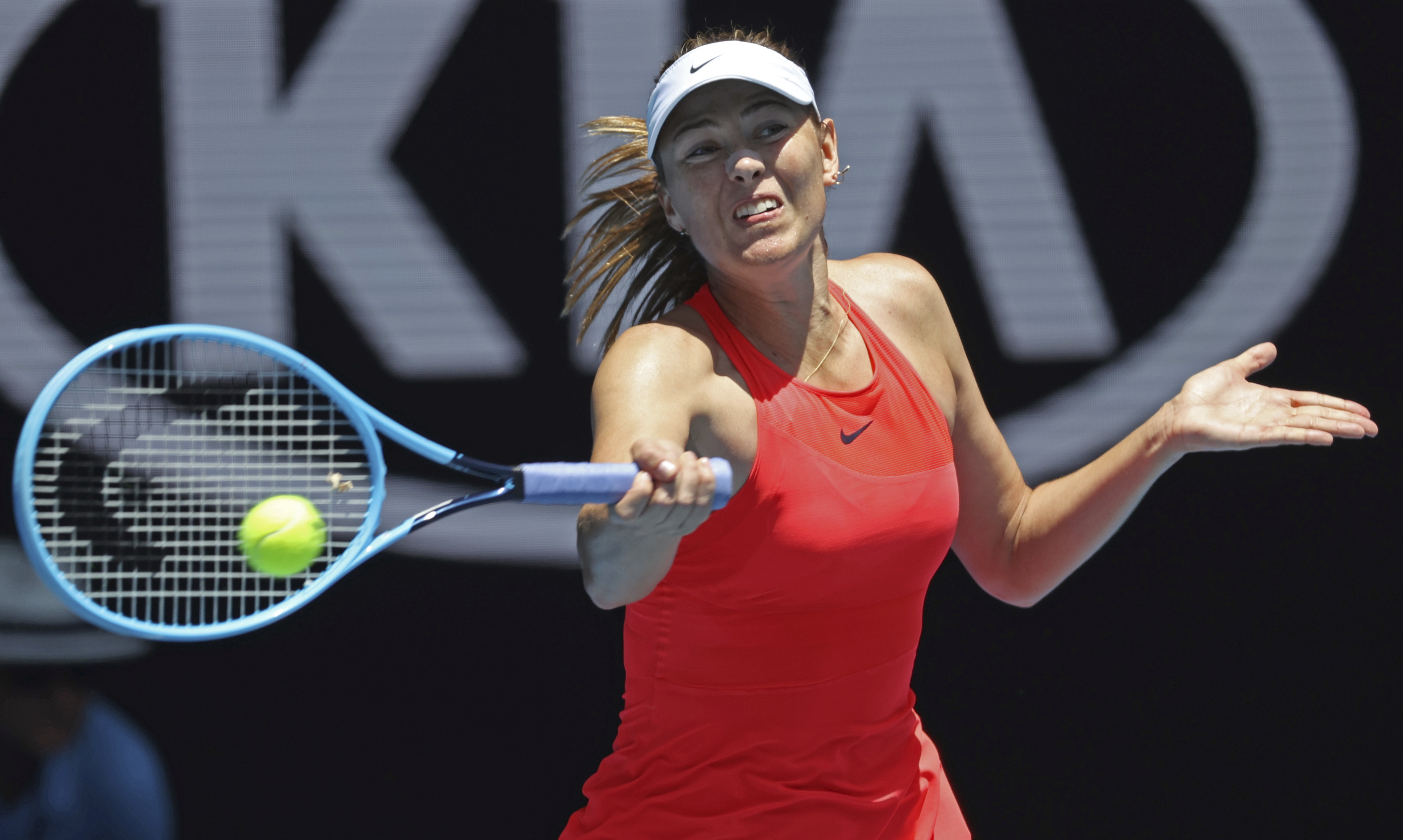 The Latest: Vekic ousts Sharapova in 1st round in Australia