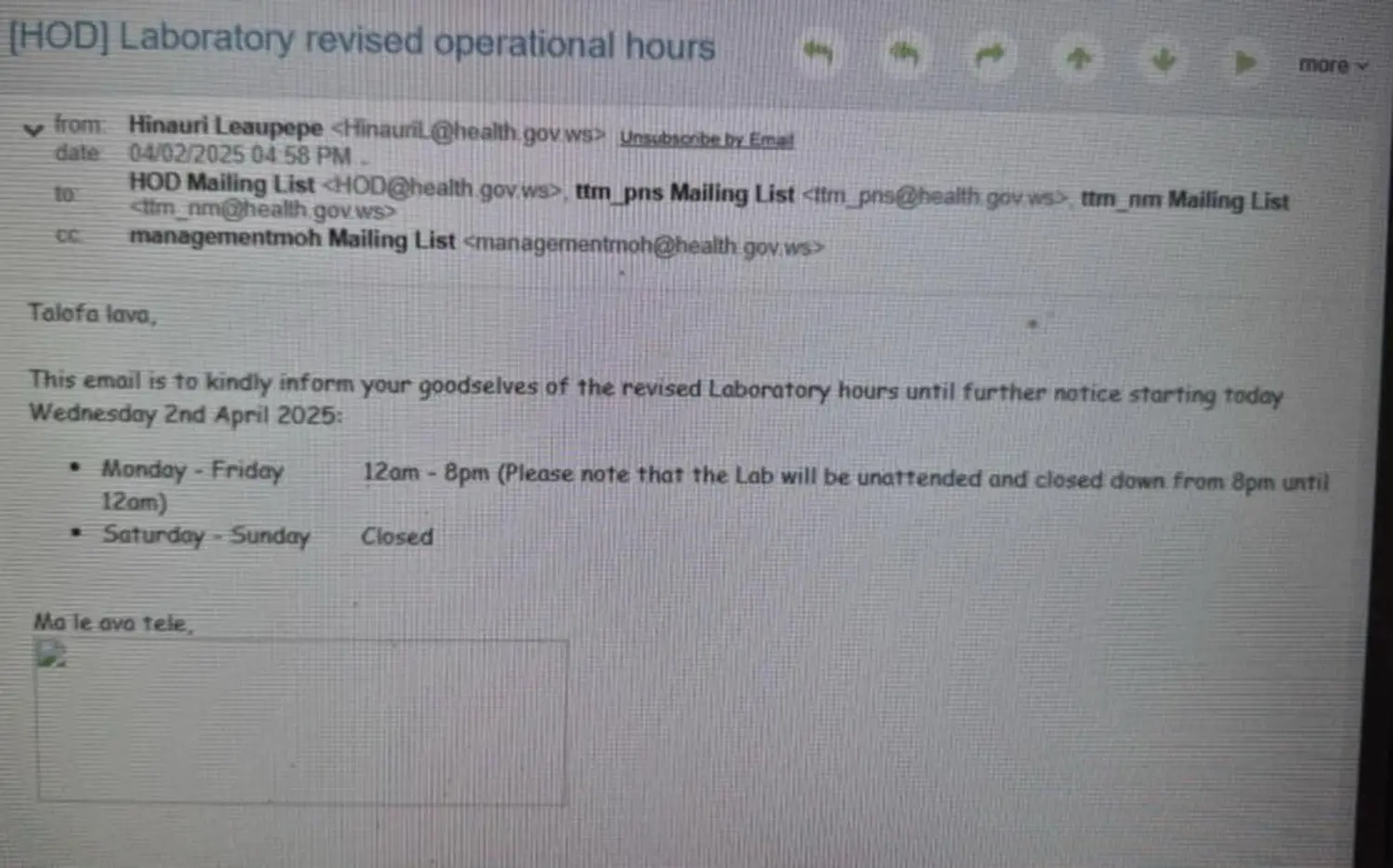 Lab cutbacks are concerning and not misleading sensationalist rubbish