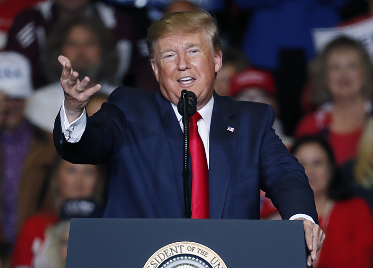 AP FACT CHECK: Trump on 'crying' IS leader, whistleblower