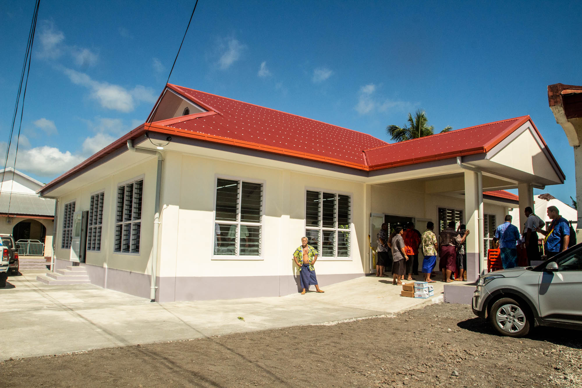 C.C.C.S. Safotu dedicates $334,579 hall. 