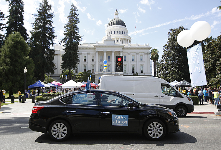 California takes lead on laws affecting gig economy, privacy