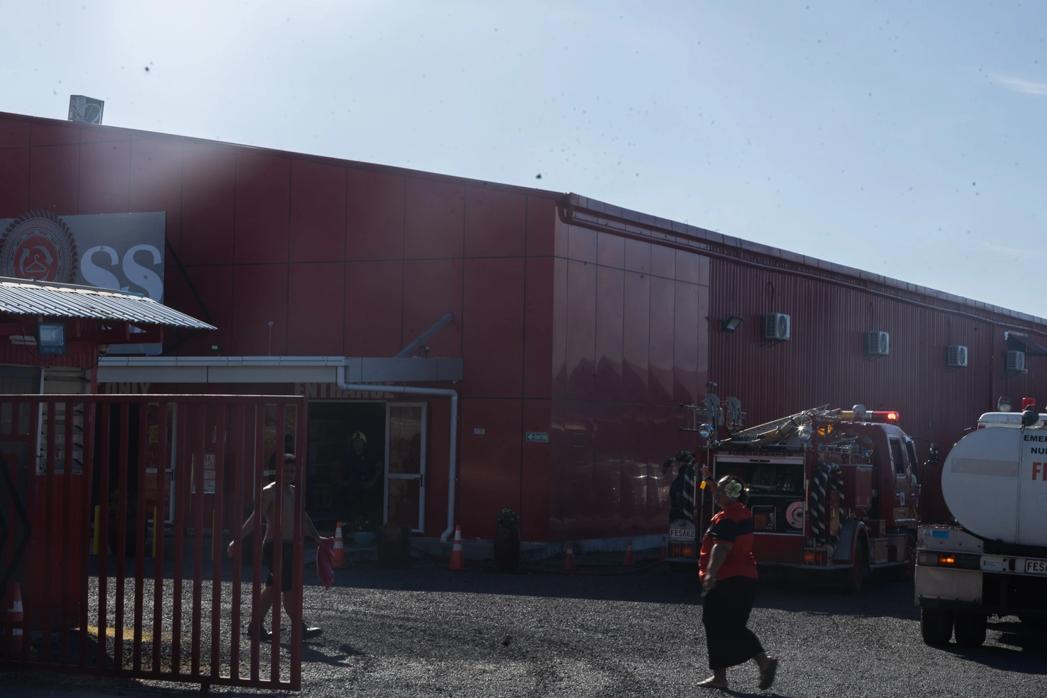 Ross Vaitele closed after fire incident