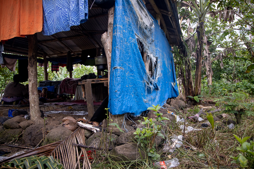 Mother-of-five dreams of shelter from the storm
