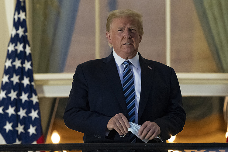 The Latest: Trump doctor: President symptom-free 24 hours 