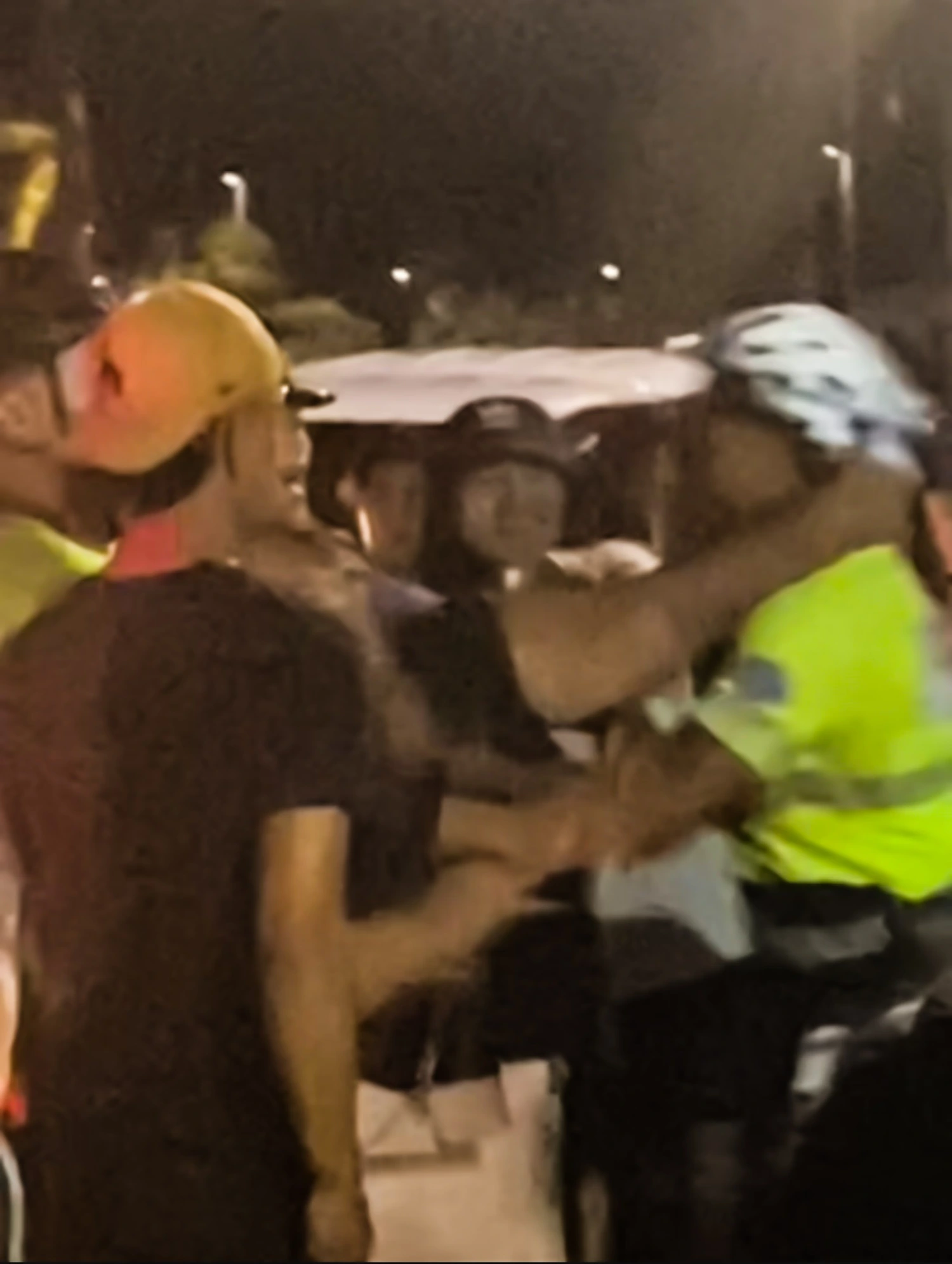 Police officer assaults woman