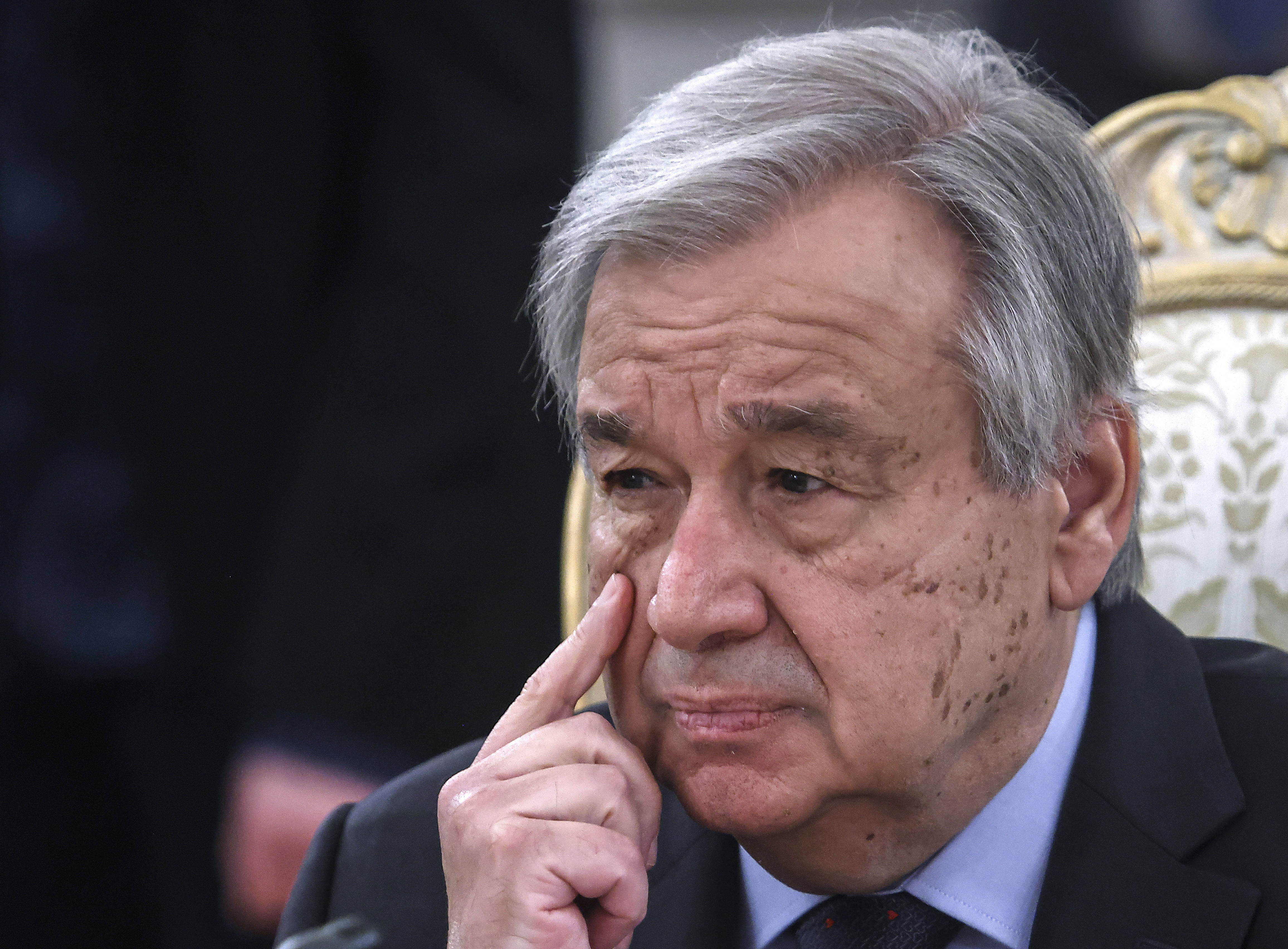 The Latest: UN head 'deeply disturbed' by Israeli airstrike