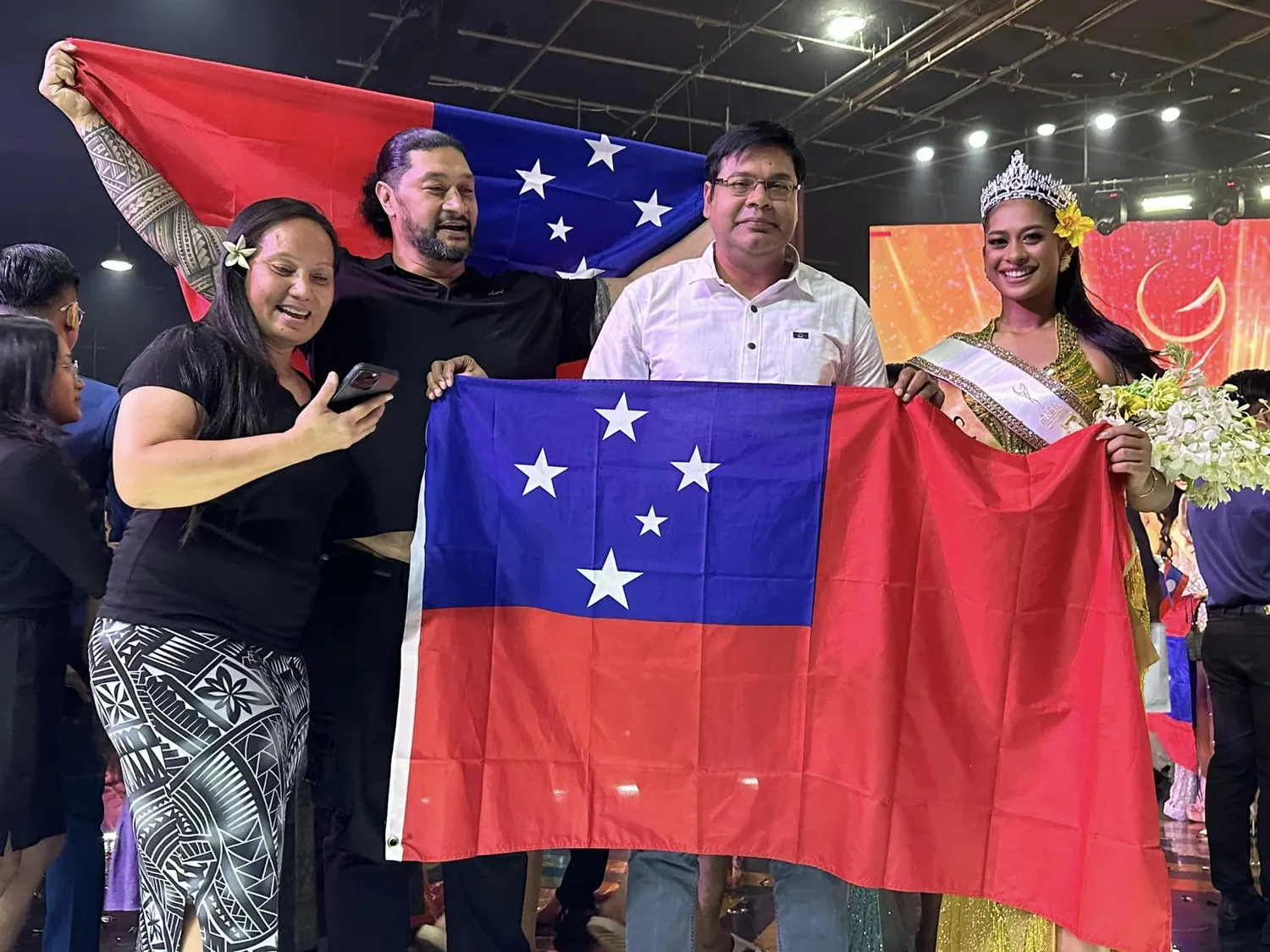 Samoa's capability shown at Miss Global