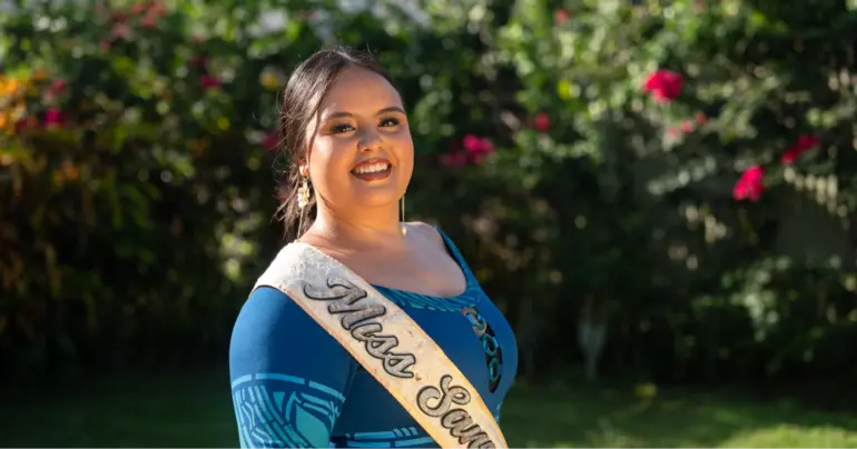 Miss Samoa USA's term ended by text message