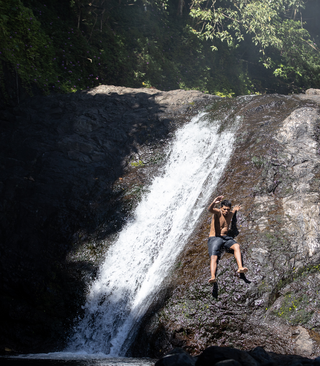 Papaseea Sliding Rocks working on tracking system