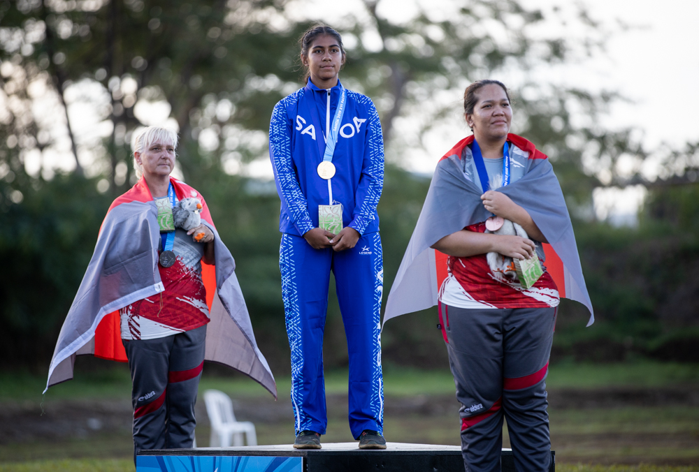 Jil Walter wins Samoa's first Pacific Games gold 