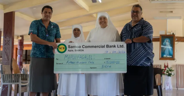 SIGFA continues annual donations to Mapuifagalele 