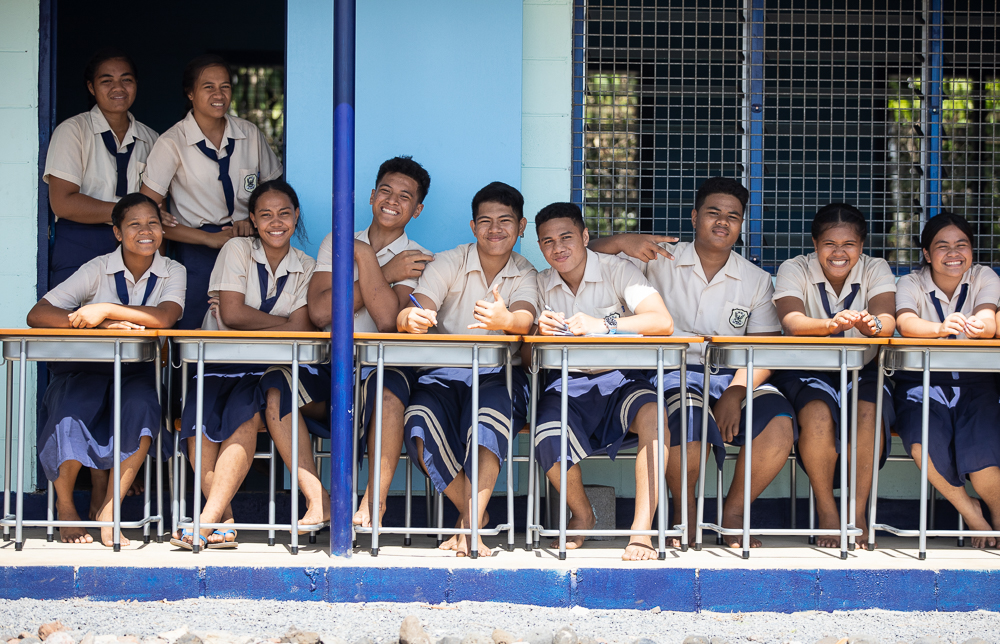 New Zealand furnishes Leifiifi College classrooms