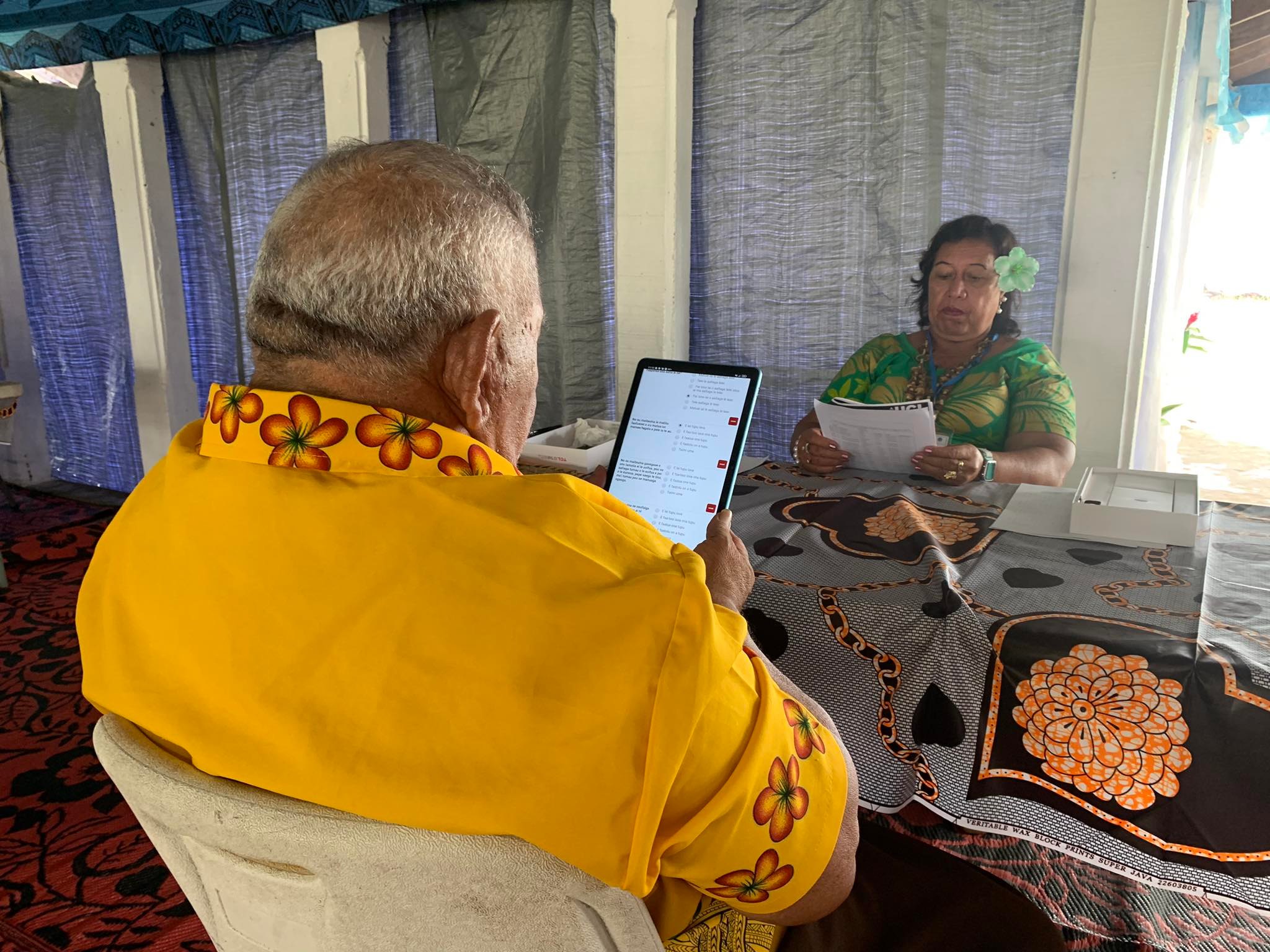 Fagaee is first village in Savaii to undertake survey