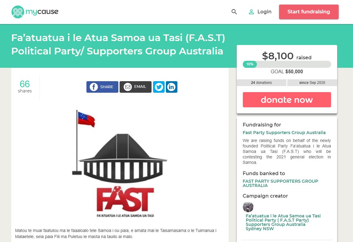 F.A.S.T. raises $37,000 on Australian crowdfunding site