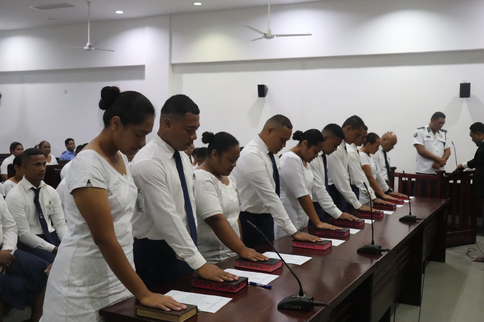 New cops reminded to serve the law 