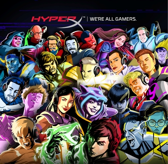 HyperX Adds 25 Global Influencers to Brand Ambassador Program
