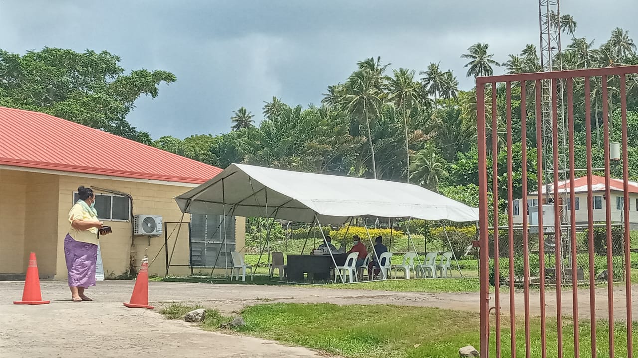 Lalomanu district hospital records community transmission case