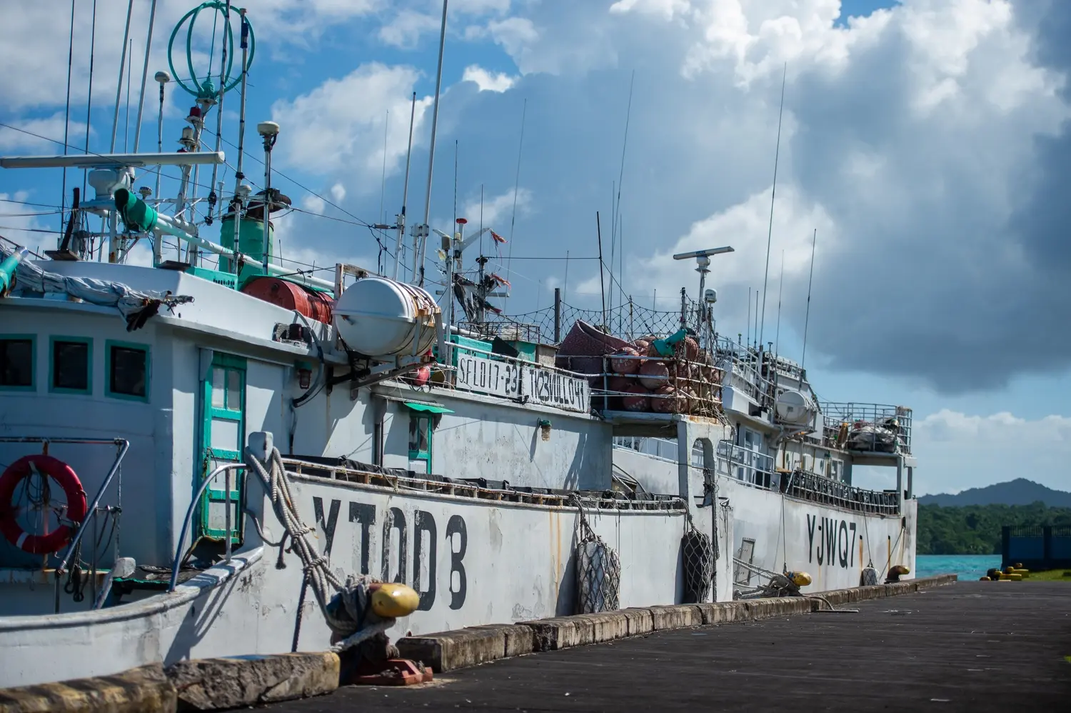 Boy, 13, charged for ship fire