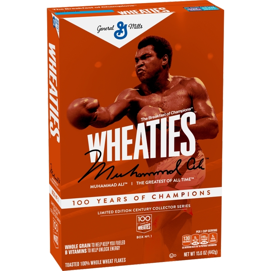 Wheaties Celebrates 100 Years With the Launch of the Century Box Series Featuring The Greatest of All Time: Muhammad Ali