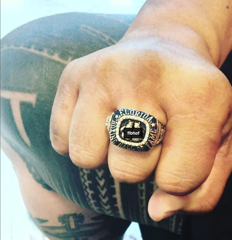 Faumuina shows hall of fame boxing ring