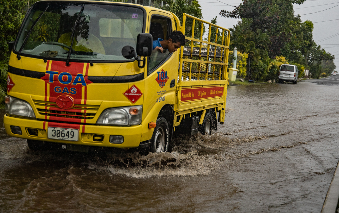 Repairs for inundated Vaipuna road