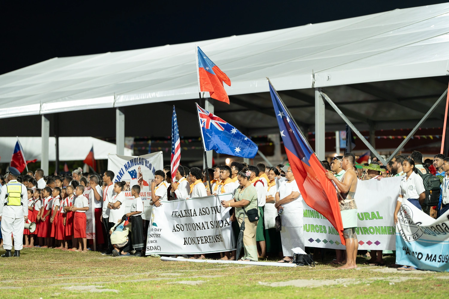 Thousands march in unity: 64th Independence Day celebration