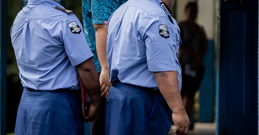 Alleged handcuff of naked man investigated