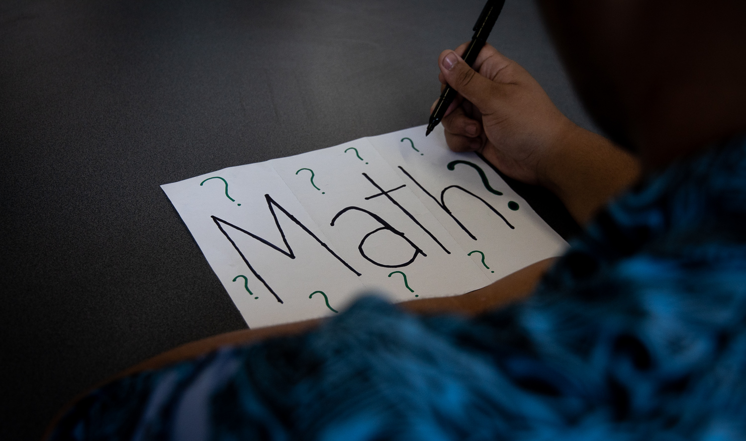 Set math exam based on disciplines: lecturer