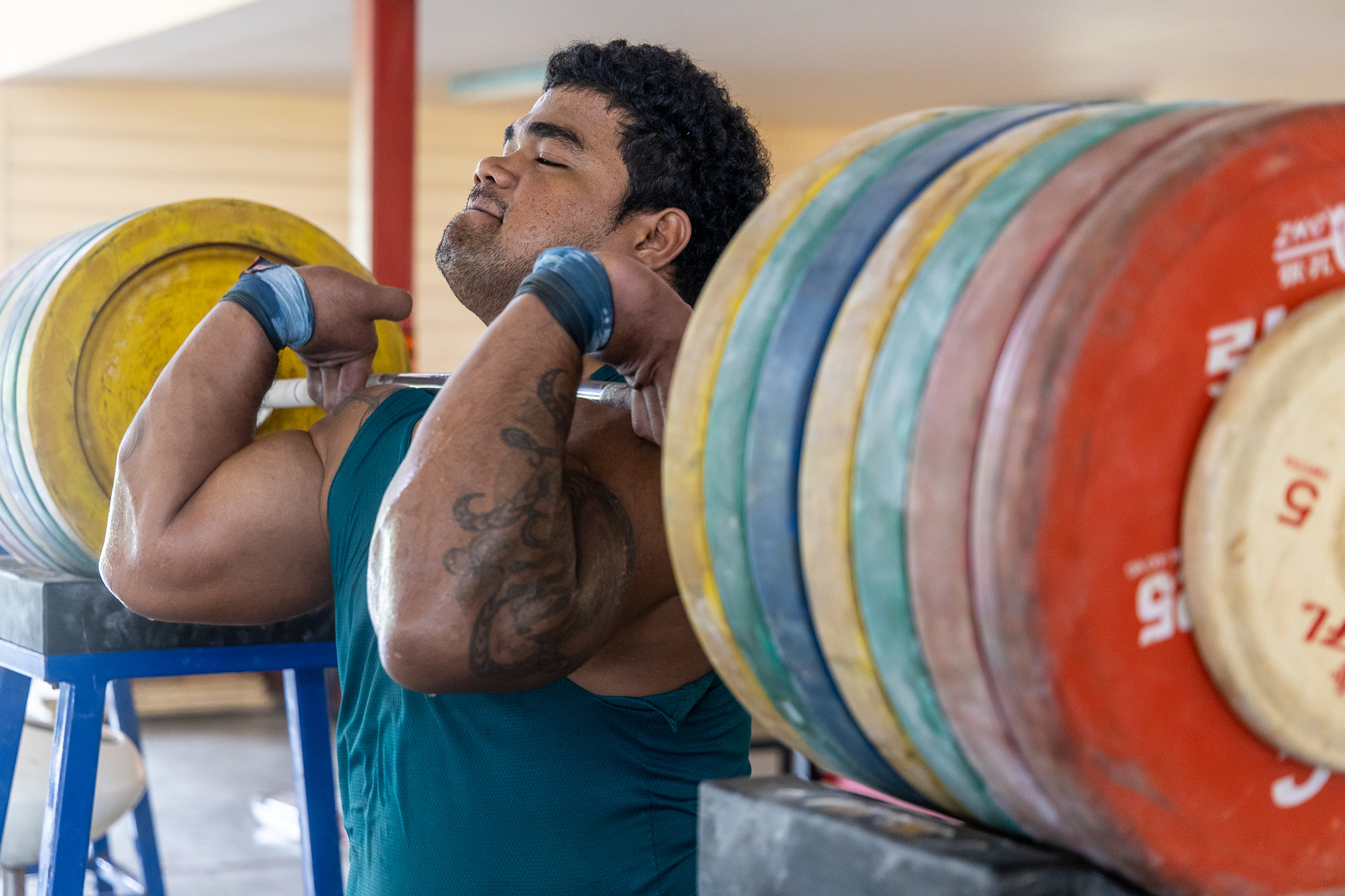 Weightlifters, wrestlers set eyes on Birmingham