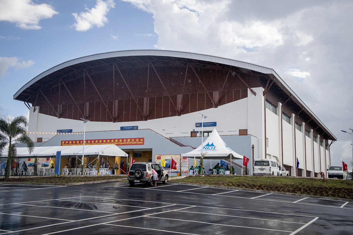 China hands over new sporting facilities