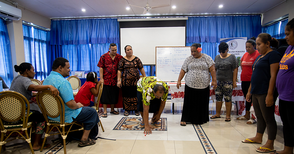 Blind Association hosts training 