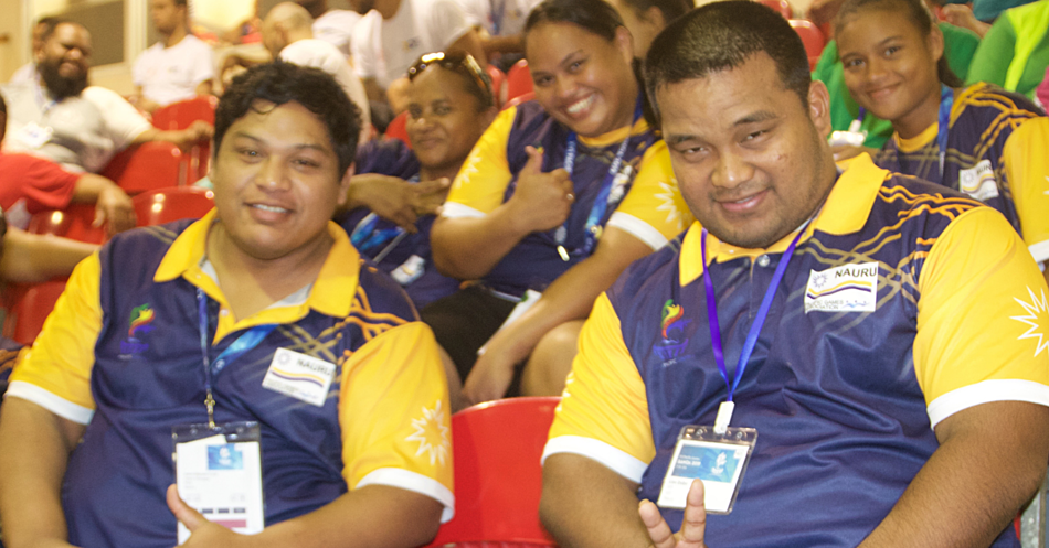 Team Nauru impressed with local hospitality during Games