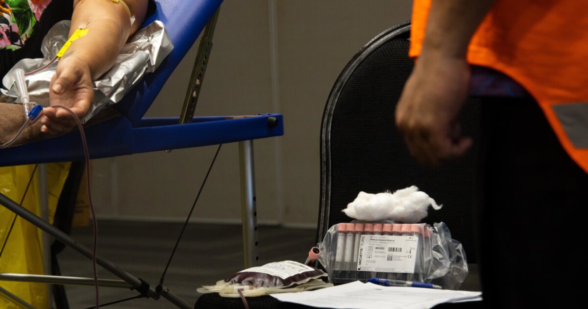Donors say simple act of giving blood can help save lives
