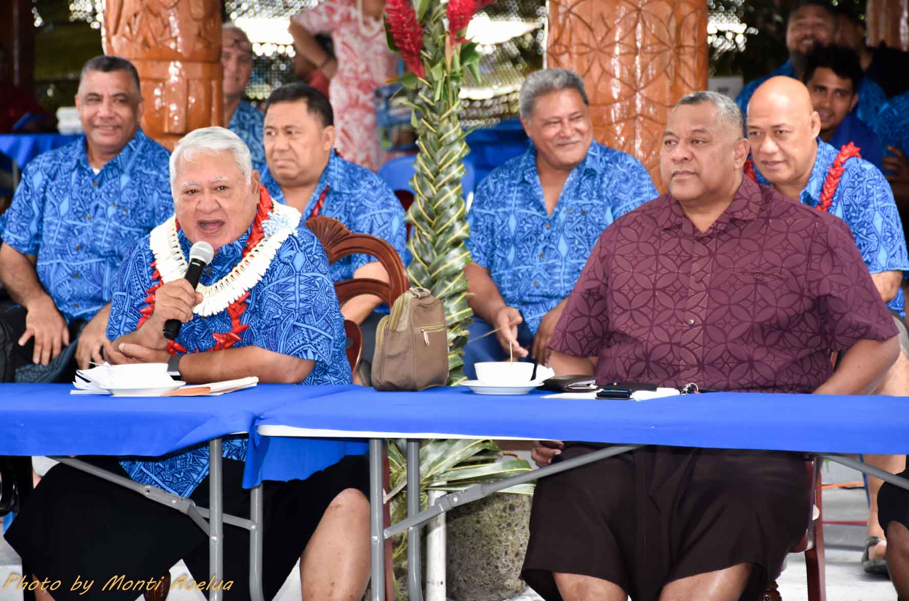Polynesian Leaders Group in virtual meet