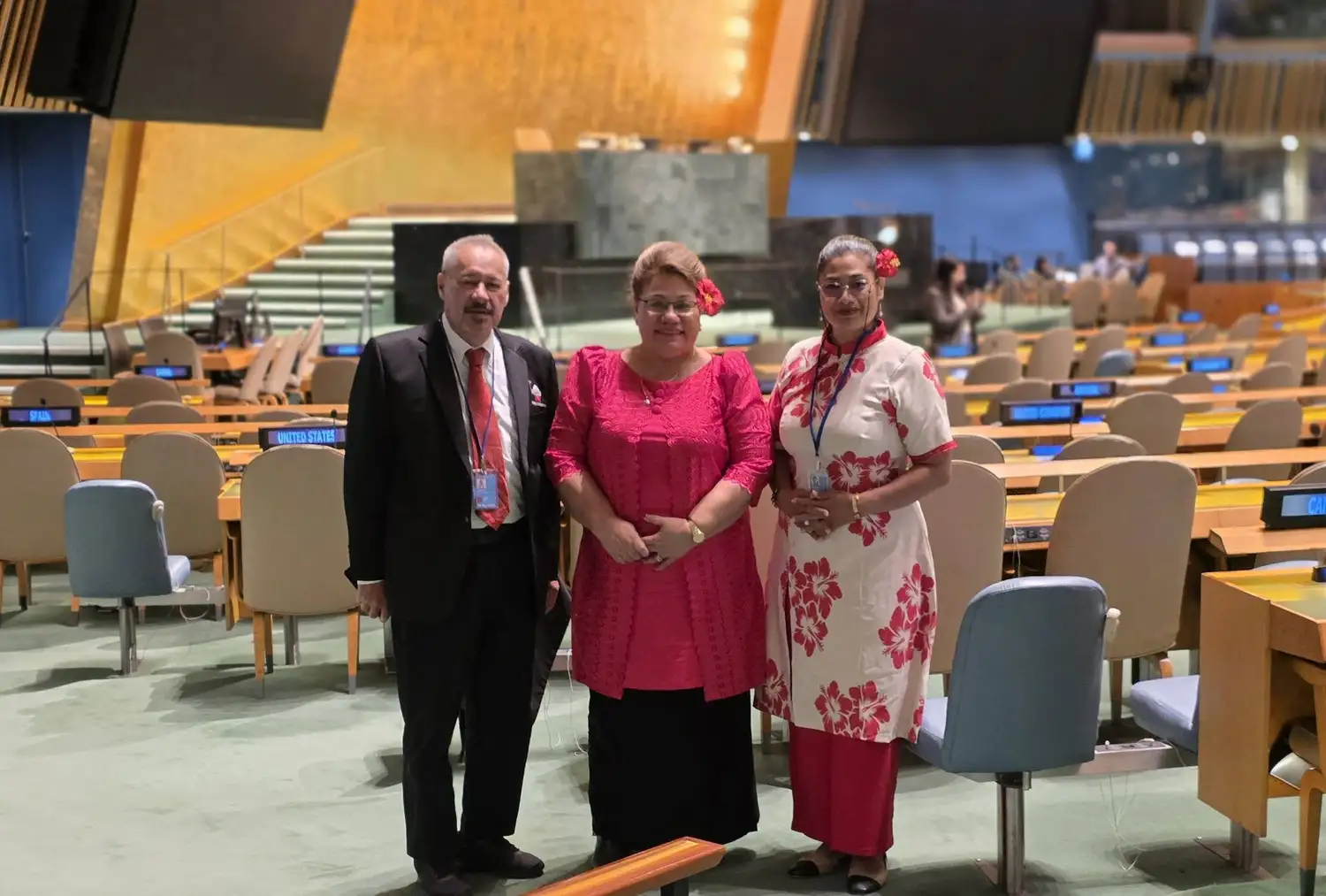 Mulipola highlights plans to help women and children at UN
