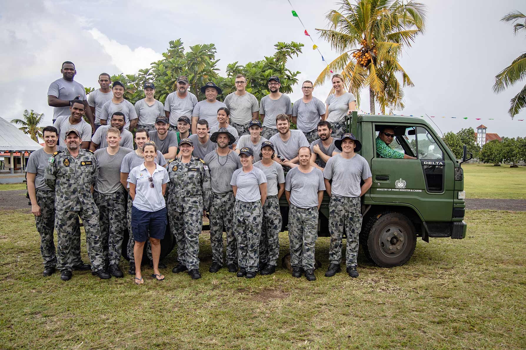 Samoa's "incredible effort" impresses Australian Defence Force