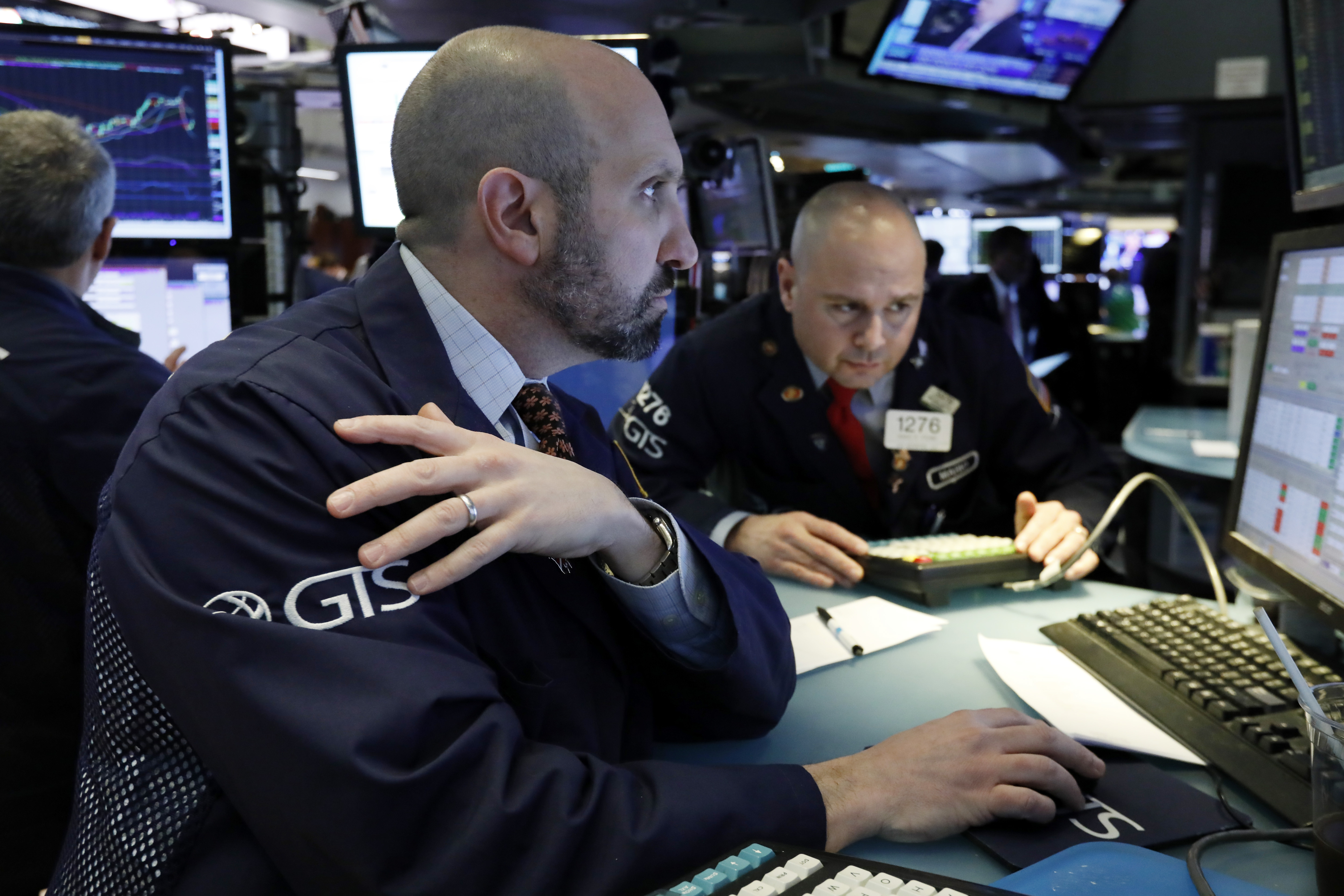 Markets Right Now: Stocks move lower ahead of Fed decision