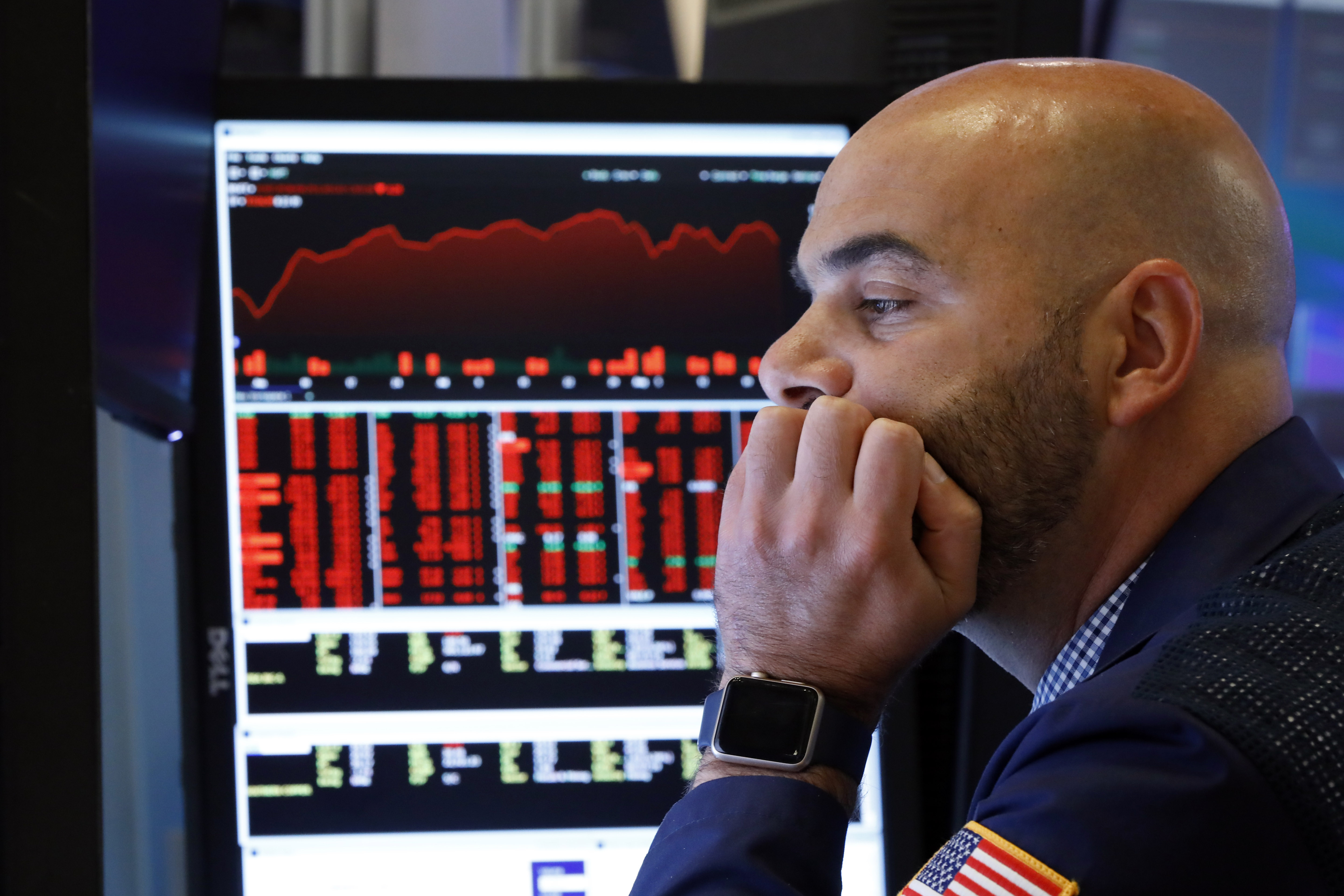 Markets Right Now: Markets shudder as trade tensions flare