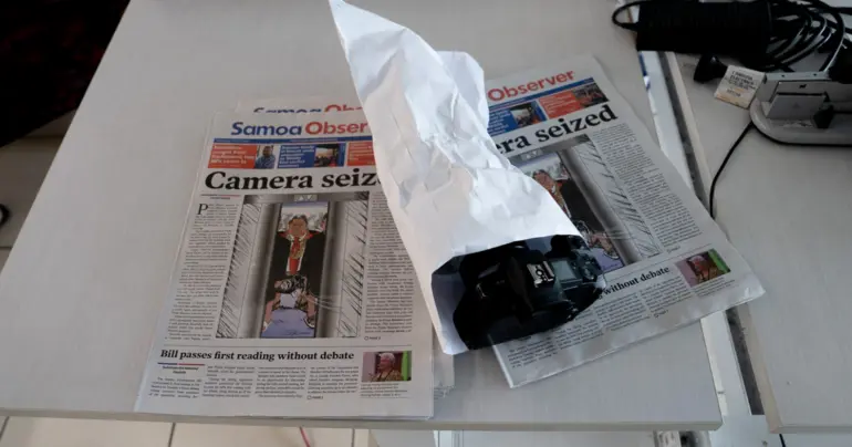 Drop in media ranking is not based on one newspaper