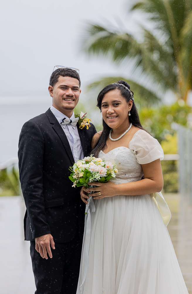 Lovebirds overcome challenges to tie knot