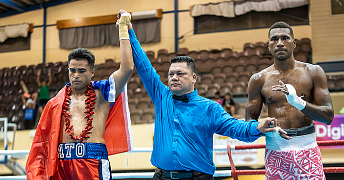 Double victory for Samoa in professional boxing debut