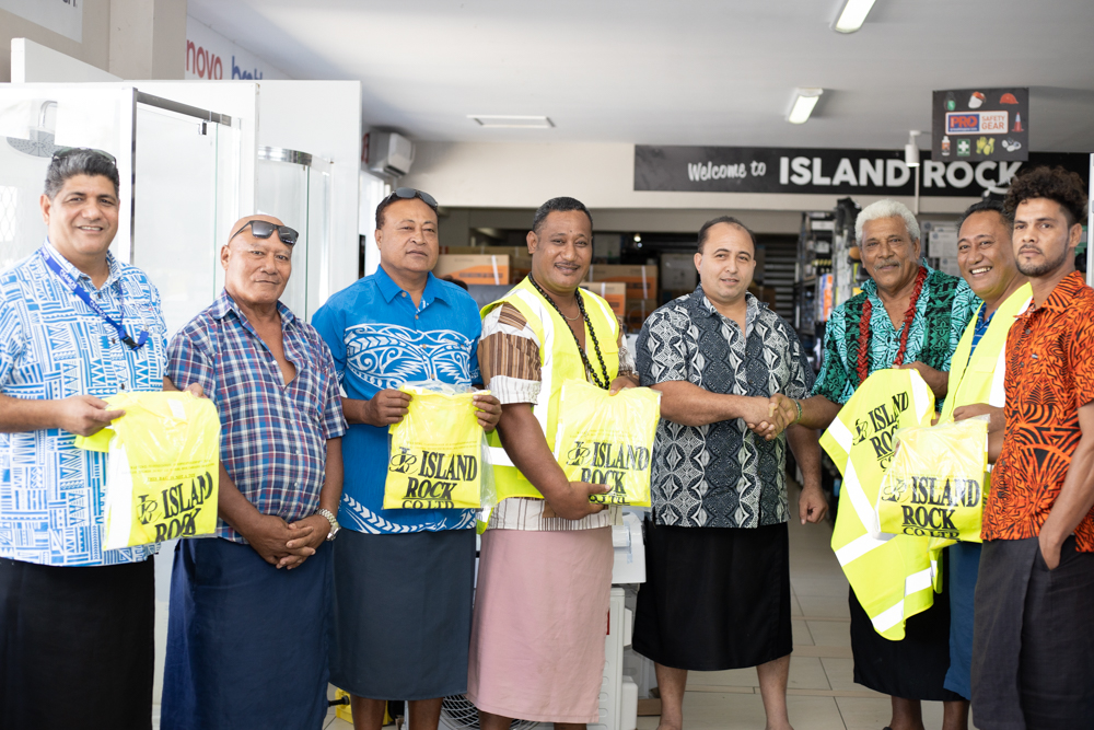 Vest donation to support daily curfew